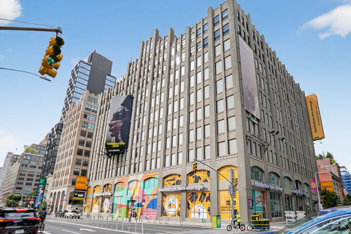 street view of Manhattan Mini Storage on Spring Street
