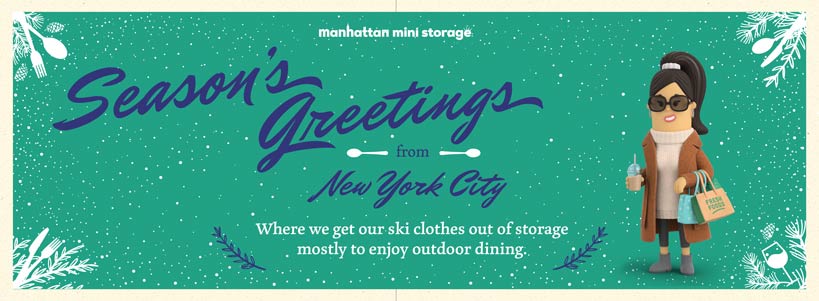 Manhattan Mini Storage Billboards Storing Ski Clothes