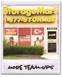 More Team-ups - StorageMart and the Kansas City Chiefs