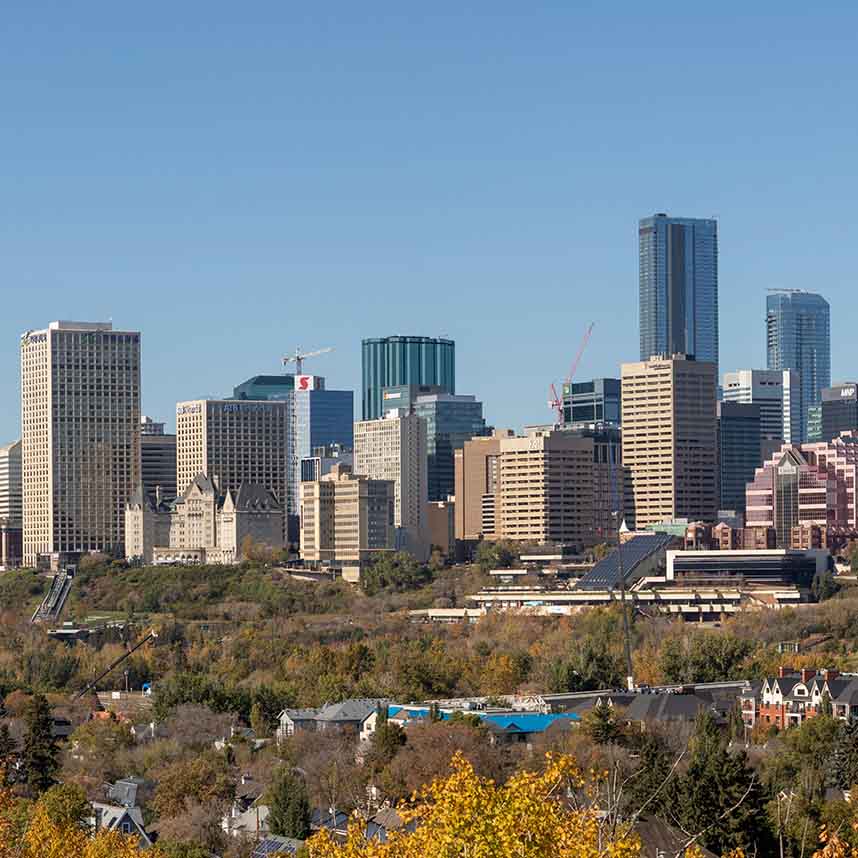 Downtown Edmonton, Alberta