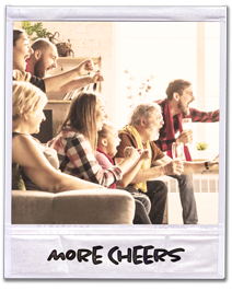 More Cheers - Sports Room