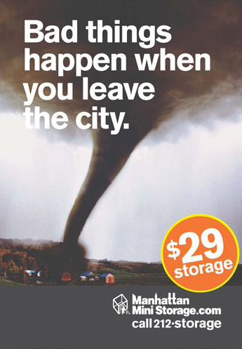 Bad things happen when you leave the city - tornado