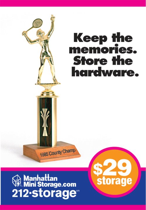 Manhattan Mini Storage Billboard - trophy